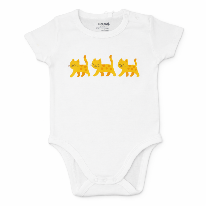 Body bébé "Chaton d’amour"