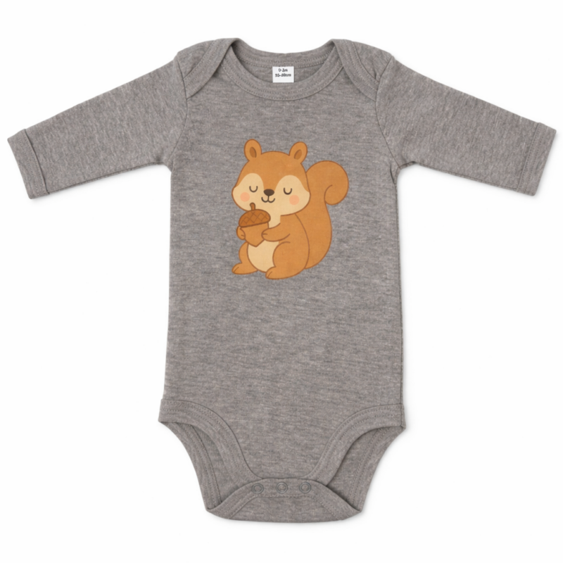 Body bébé "Petit écureuil"